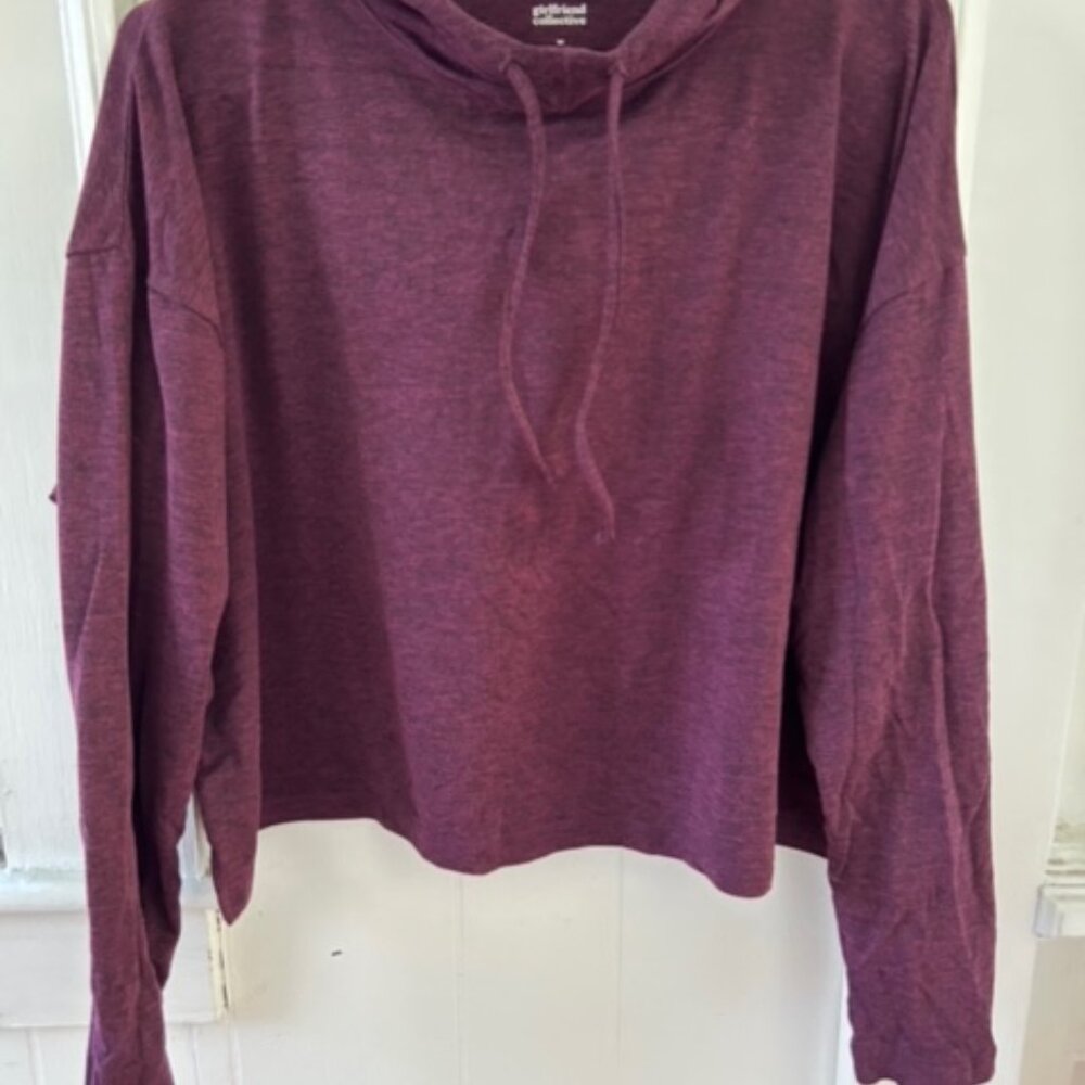 Girlfriend Collective Reset Hoodie in Plum